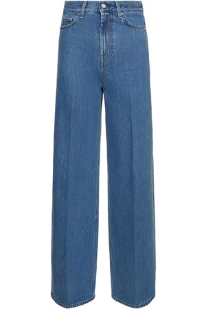Totême Jeans De Denim De Algodón