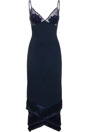 PATBO Vestido Midi De Crochet Bordado