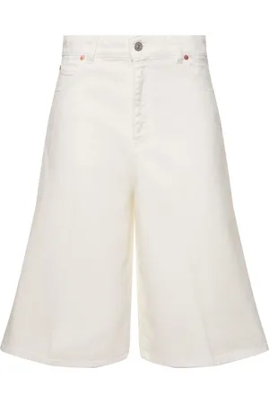 Victoria Beckham Bermudas De Algodón