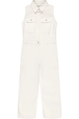 Zadig & Voltaire Jumpsuit De Denim De Algodón Estampado