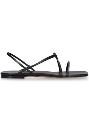Proenza Schouler Sandalias Planas De Piel Con Punta Cuadrada