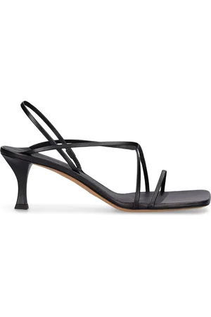 Proenza Schouler Sandalias De Piel Con Punta Cuadrada 60mm