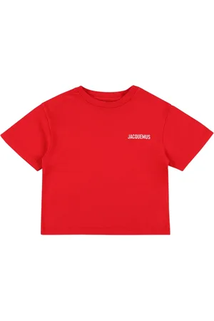 Jacquemus Camiseta De Jersey De Algodón Con Logo