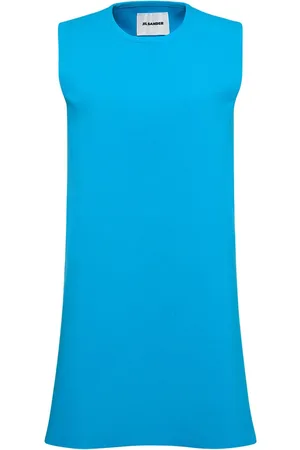 Jil Sander Vestido Corto De Punto Sin Mangas