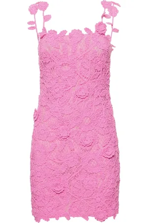 BLUMARINE Vestido Corto De Algodón