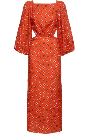 JOHANNA ORTIZ Vestido Midi De Lino