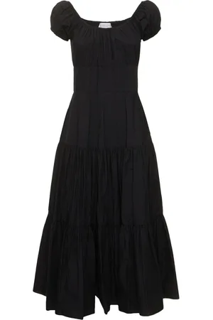 Michael Kors Vestido Midi De Popelina De Algodón