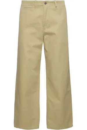 Burberry Pantalones Chinos De Algodón
