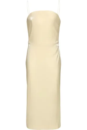 Jacquemus Vestido Midi De Satén