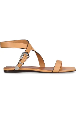 PARIS TEXAS Sandalias Planas De Piel 10mm