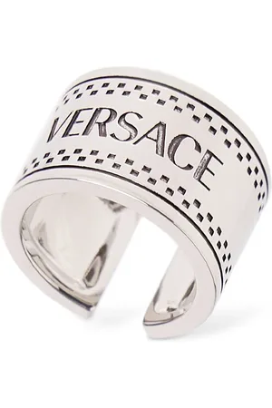 VERSACE Detalle De Anilla Con Logo