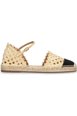 Aquazzura Espadrillas De Rafia 10mm