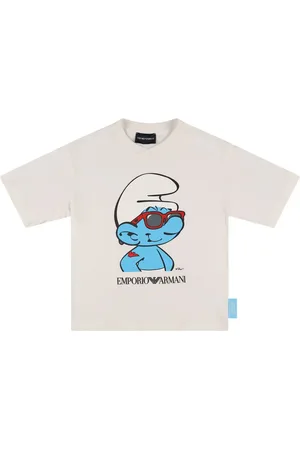 Emporio Armani Camiseta De Jersey De Algodón