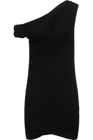 Msgm Vestido Corto De Jersey De Algodón