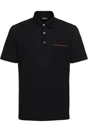 Ermenegildo Zegna Polo De Piqué De Algodón