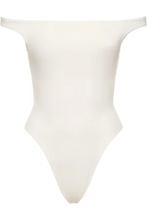 DAVID KOMA Body De Jersey Con Hombros Descubiertos