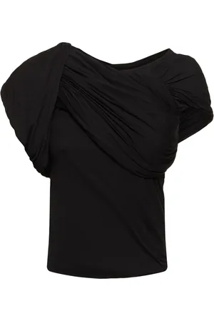 Rick Owens Top De Algodón Sin Mangas