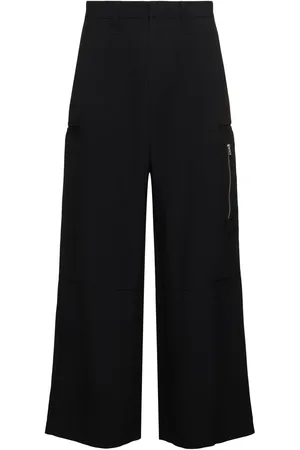 Ami Pantalones Cargo De Viscosa