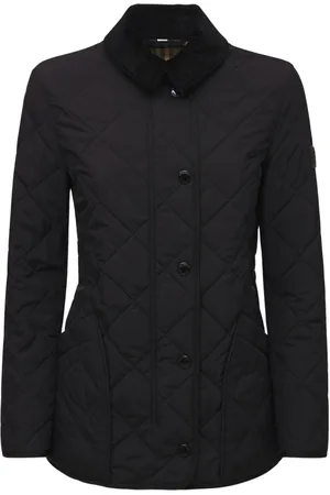 Burberry Chaqueta De Nylon Pespunteado
