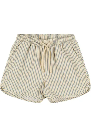 Konges Sløjd Bañador Shorts De Nylon Con Estampado De Rayas