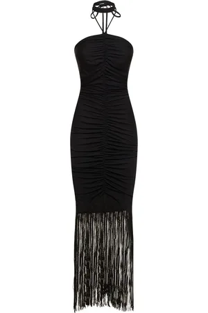 The Andamane Vestido Midi De Jersey Drapeado