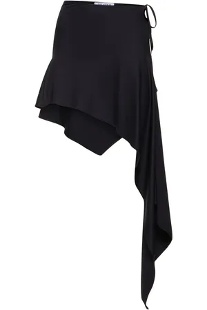 The Attico Falda Asimétrica De Lycra