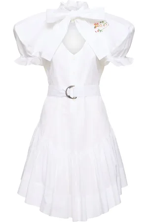 Vivienne Westwood Vestido Camisero Corto De Algodón