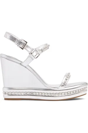 Christian Louboutin Cuñas De Piel 110mm
