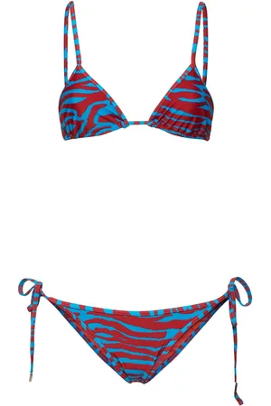 The Attico Bikini Triangular De Lycra