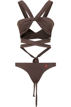 The Attico Bañador Envolvente De Lycra