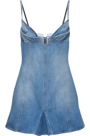 Nensi Dojaka Vestido Corto De Denim