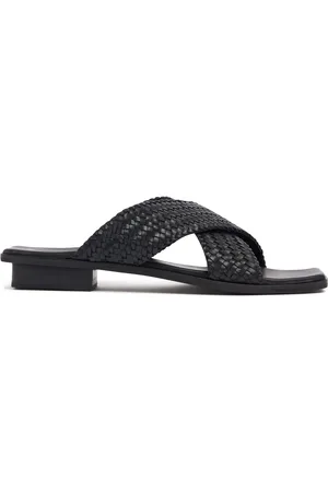 Bembien Sandalias Planas De Piel 10mm