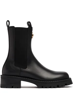VERSACE Botas Chelsea De Piel 35mm