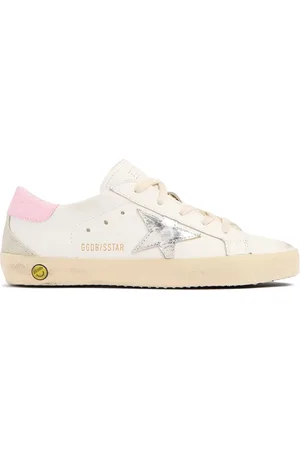 Golden Goose Sneakers Super-star De Piel Con Cordones