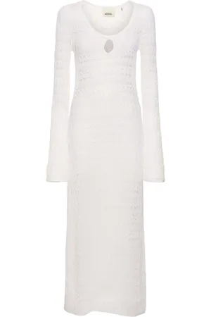 Isabel Marant Vestido Midi De Algodón