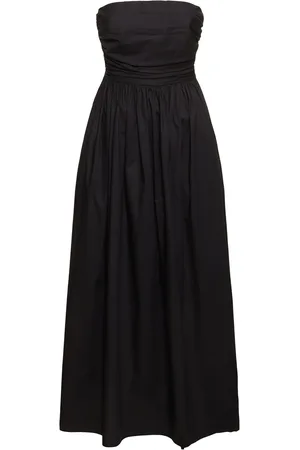 MATTEAU Vestido Largo De Algodón Sin Tirantes
