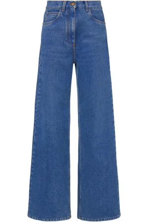 Etro Jeans Anchos De Talle Alto