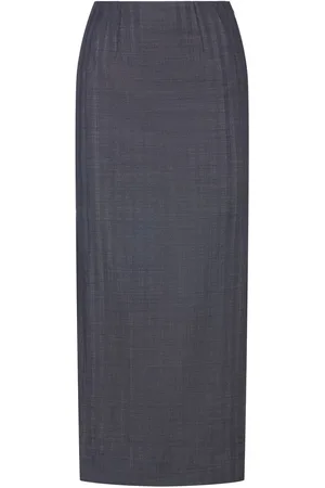 Etro Falda Midi De Lana