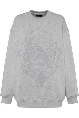 Etro Sudadera De Jersey Con Logo Bordado