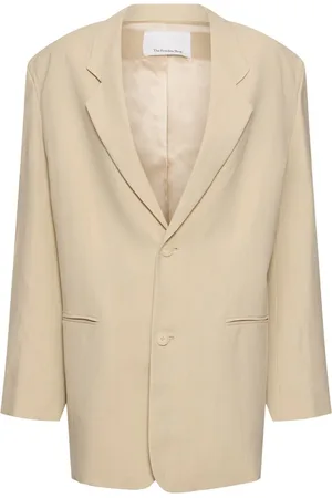 The Frankie Shop Blazer De Viscosa Y Lino