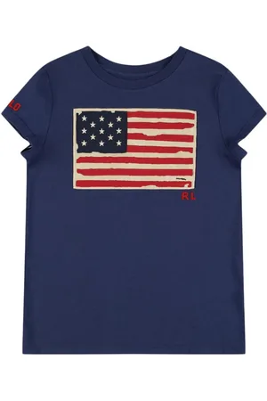 Ralph Lauren Camiseta De Jersey De Algodón Bordada