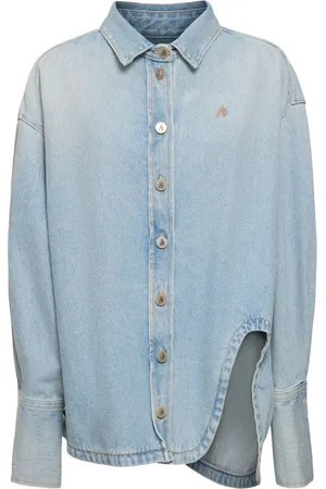 The Attico Sobrecamisa De Denim