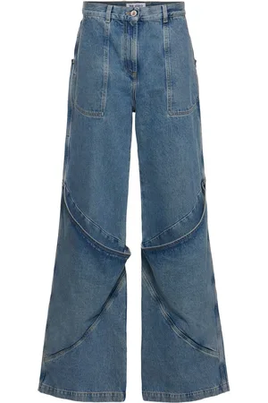 The Attico Jeans Baggy De Algodón