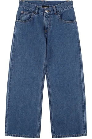 VERSACE Jeans De Denim De Algodón