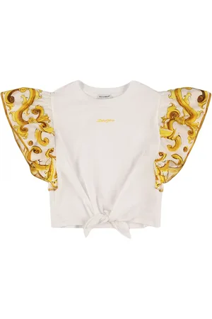 Dolce & Gabbana Camiseta De Algodón Jersey Estampado