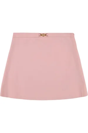 VERSACE Minifalda De Jersey De Viscosa