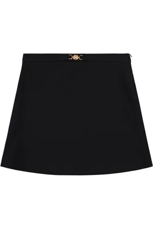 VERSACE Minifalda De Jersey De Viscosa