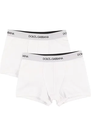 Dolce & Gabbana Set De 2 Calzoncillos Bóxer De Algodón Con Logo
