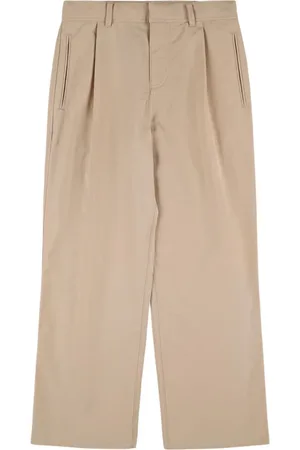 Burberry Pantalones De Mezcla De Algodón