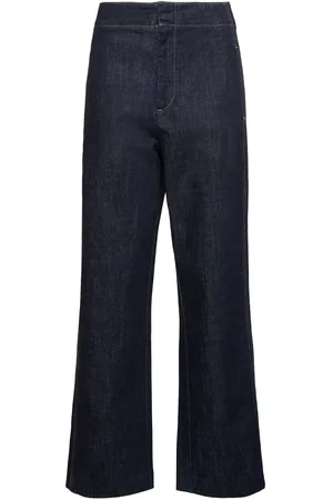 Soeur Jeans Anchos De Denim Con Cintura Alta